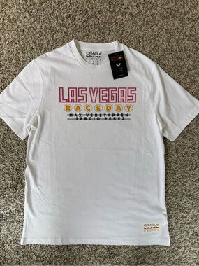 Oracle Res Bull Racing F1 Las Vegas Race Day T-Shirt Med NWT Verstappen Peres